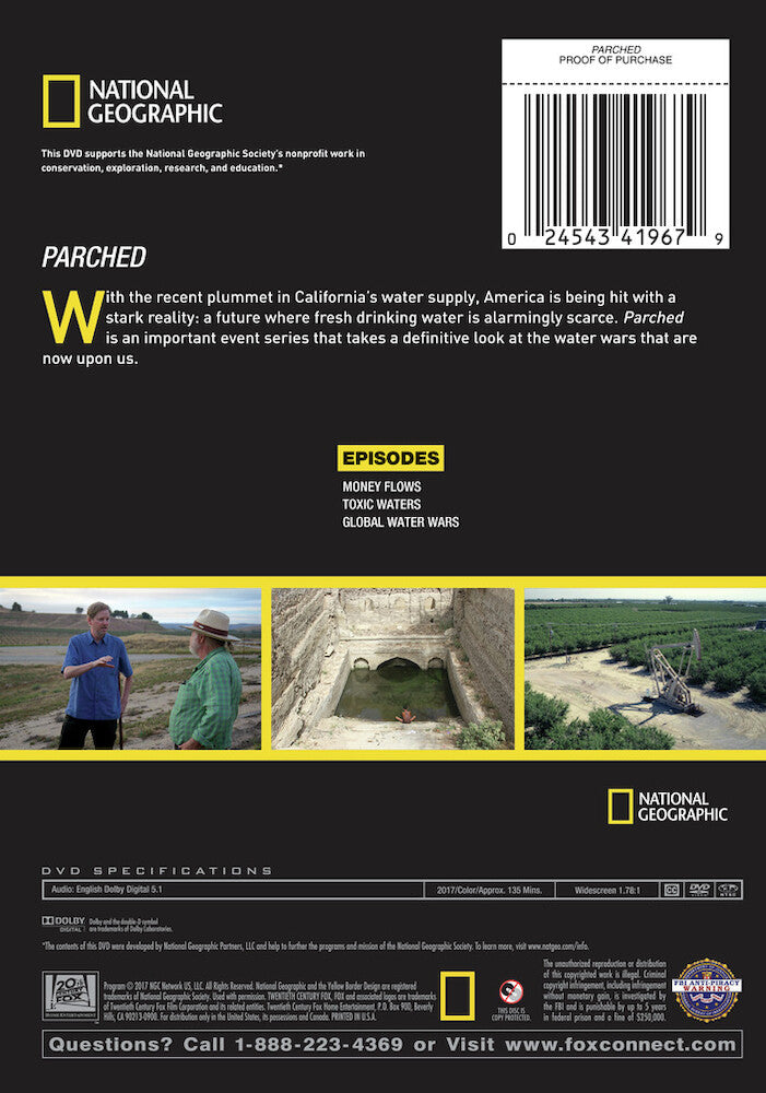 parched - Back Panel - DVD