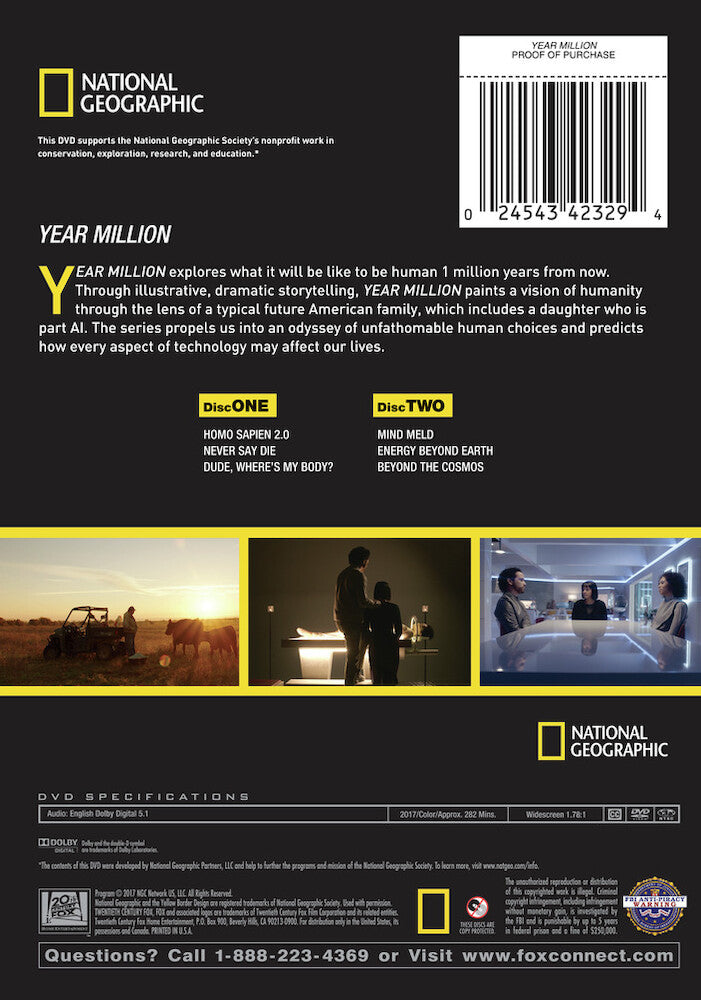 year million - Back Panel - DVD