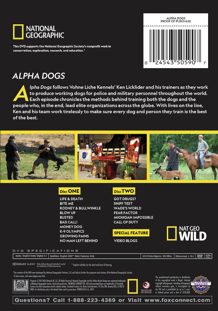 alpha dogs - Back Panel - DVD