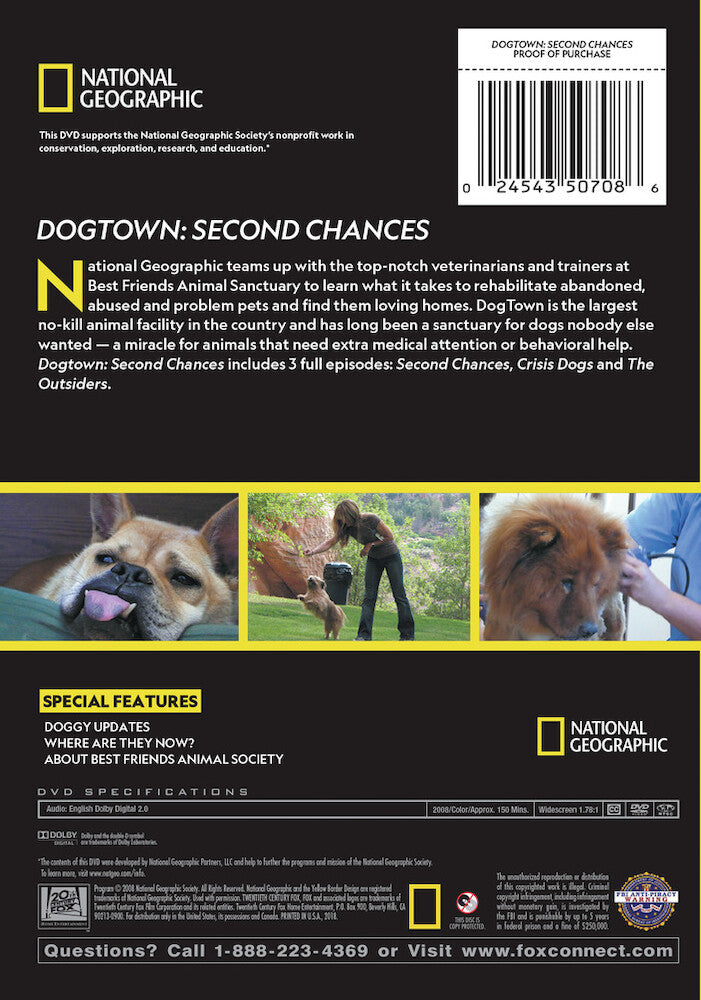 dogtown: second chances - Back Panel - DVD