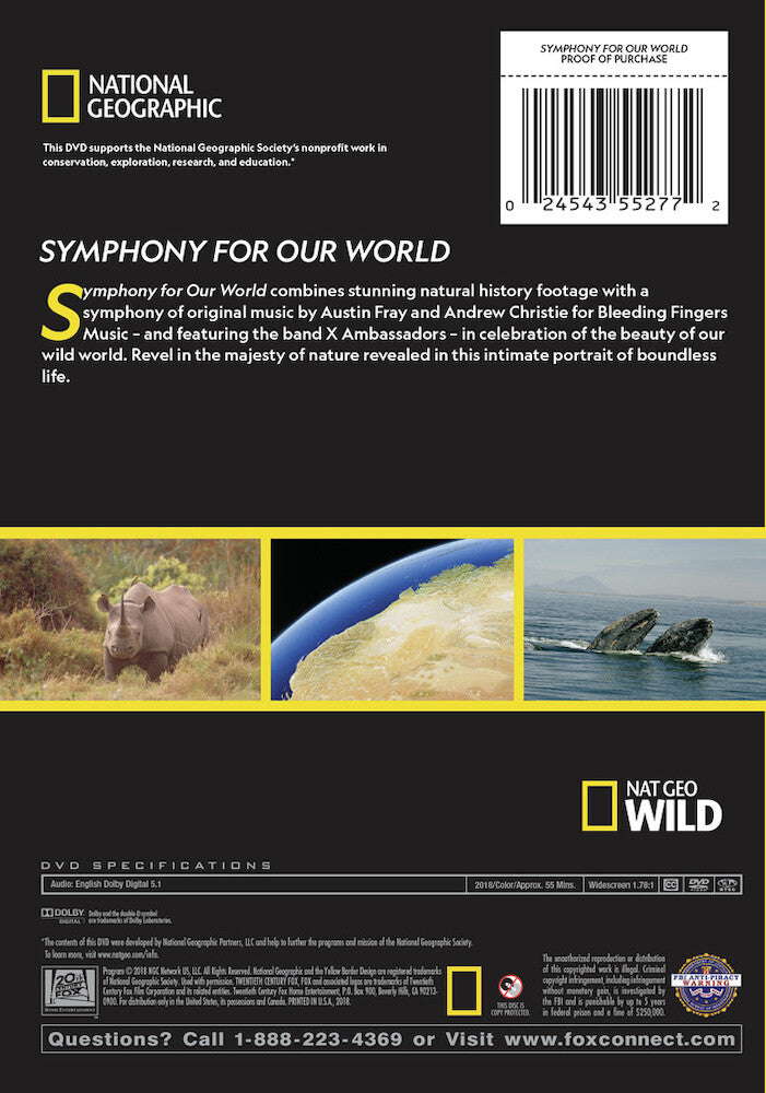 symphony for our world - Back Panel - DVD