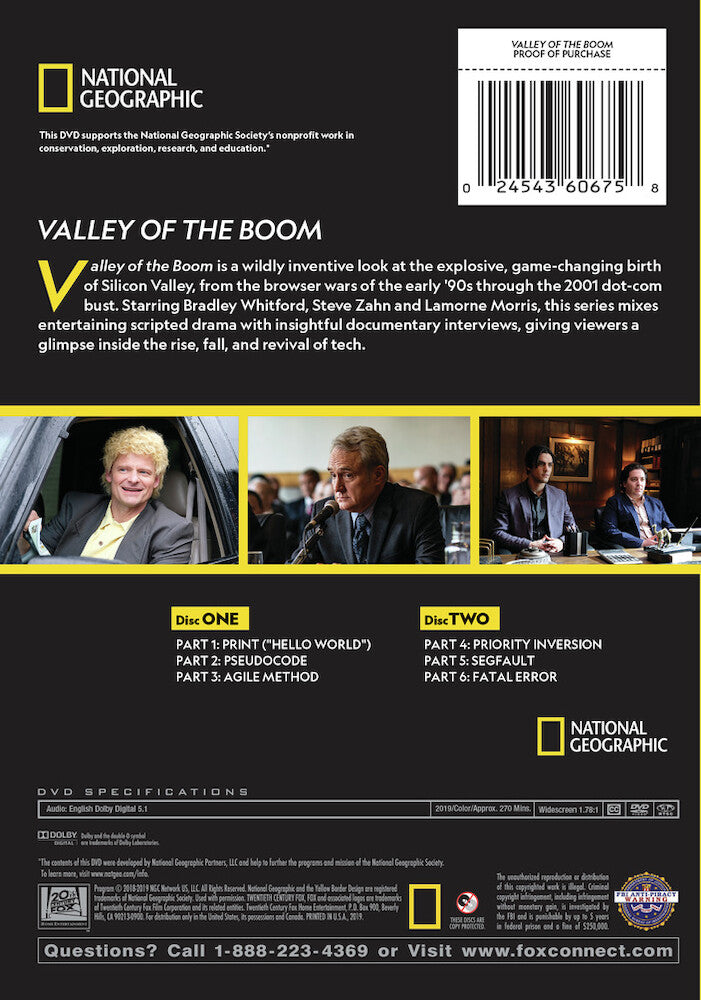 valley of the boom - Back Panel - DVD