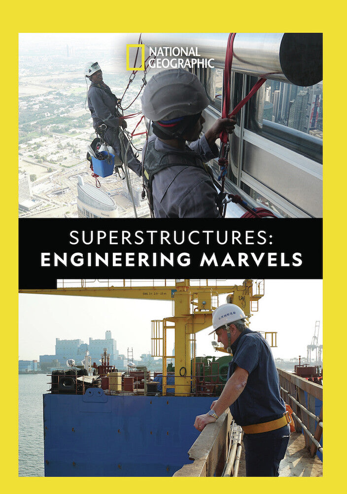 superstructures: engineering marvels (previous title engineering inside out) - DVD
