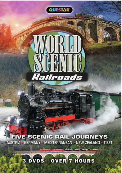 World Scenic Railroads 3 pk - 