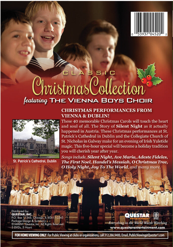 classic christmas collection 3 pk. - Back Panel - DVD