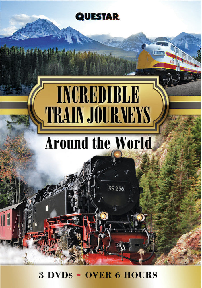 Incredible Trains Journeys Around the World 3 pk. - 
