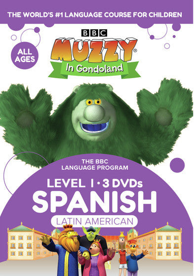 Muzzy in Gondoland: Spanish 3 pk. - 