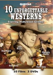 10 unforgettable westerns 3 pk. - DVD