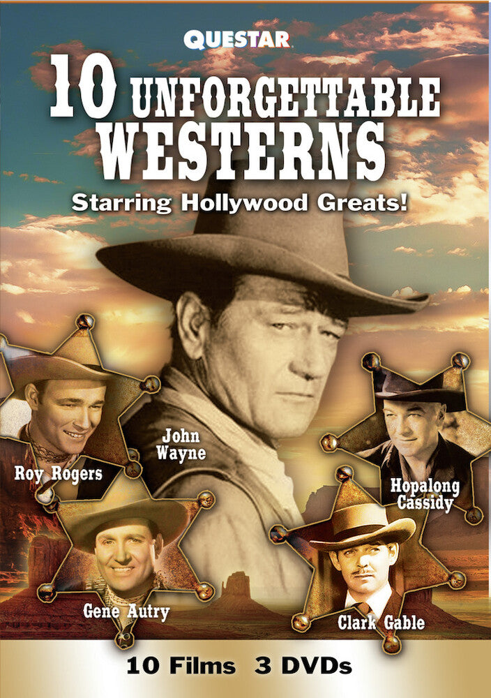 10 unforgettable westerns 3 pk. - DVD