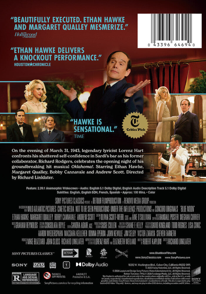 Blue Moon [Blu-ray] - Back Panel - 