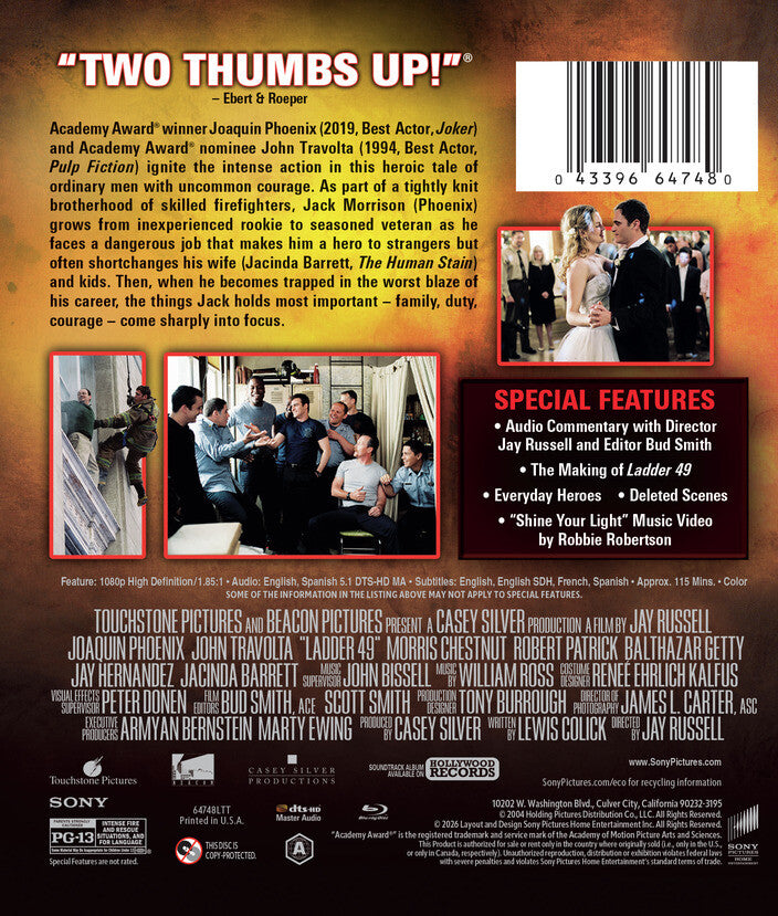 Ladder 49 - Back Panel - 