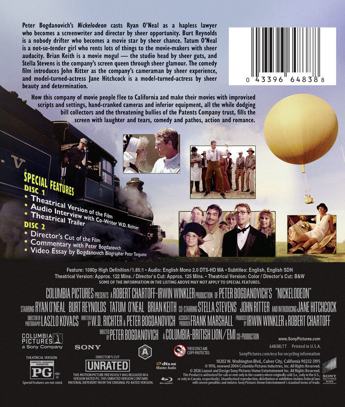 Nickelodeon [Blu-ray] - Back Panel - 