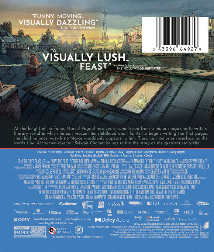 A Magnificent Life [Blu-ray] - Back Panel - 