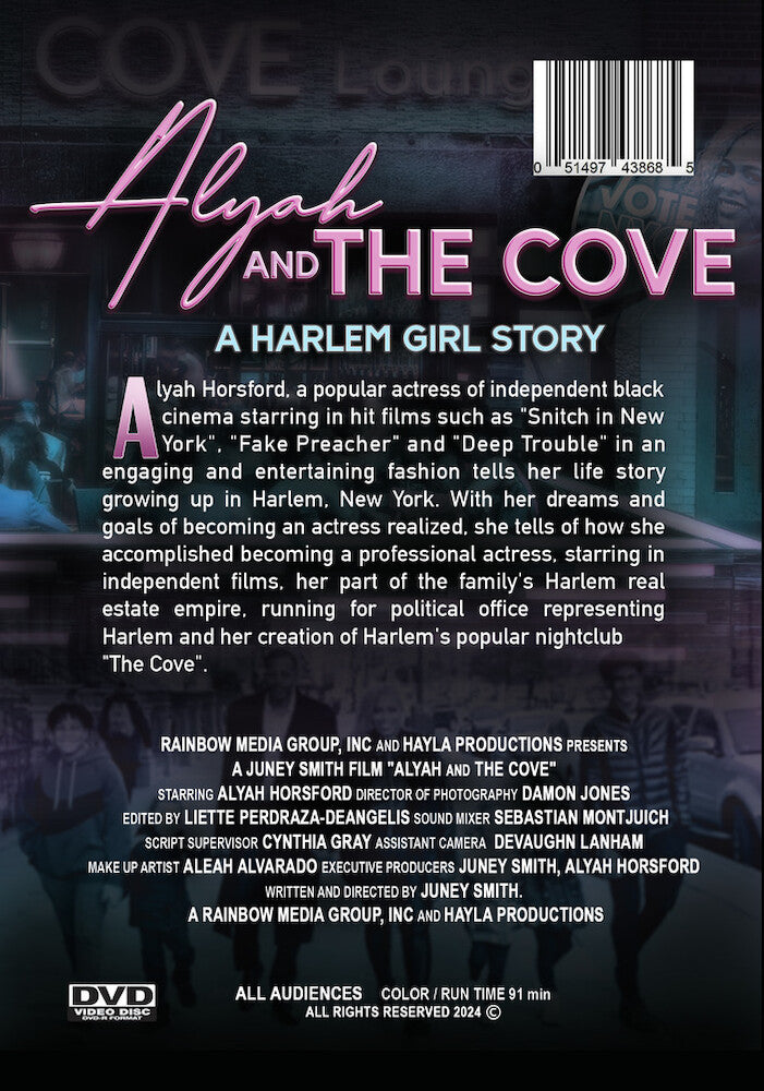 Alyah and The Cove - Back Panel - 