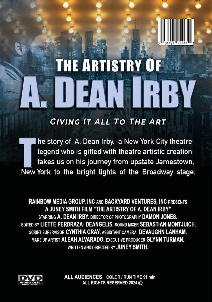 The Artistry of A. Dean Irby - Back Panel - 