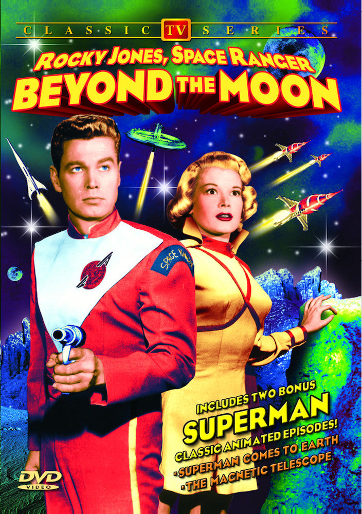 Rocky Jones, Space Ranger - Beyond The Moon (Plus Two Bonus Max Fleischer-Animated Superman Episodes) - 