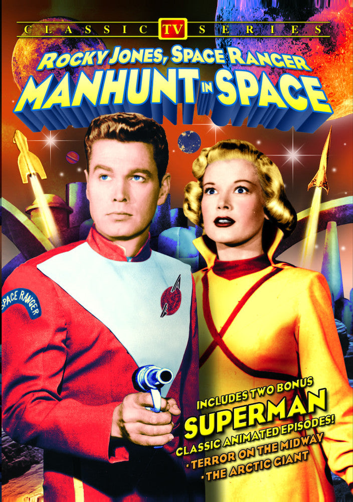 Rocky Jones, Space Ranger - Manhunt In Space (Plus Two Bonus Max Fleischer-Animated Superman Episodes) - 