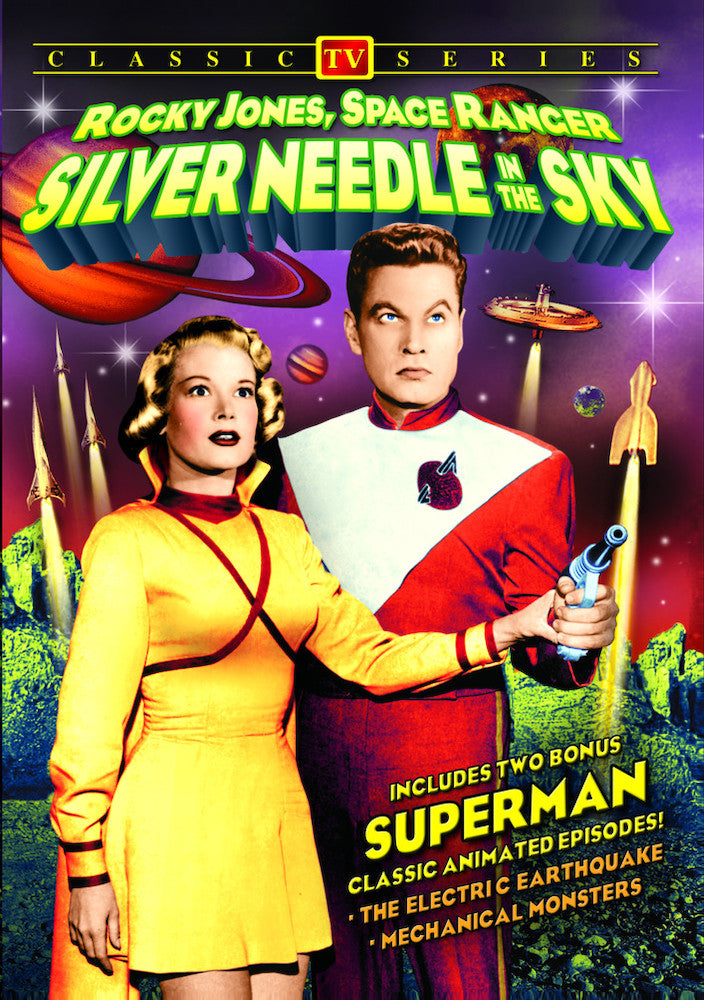 Rocky Jones, Space Ranger - Silver Needle In The Sky (Plus Two Bonus Max Fleischer-Animated Superman Episodes) - 