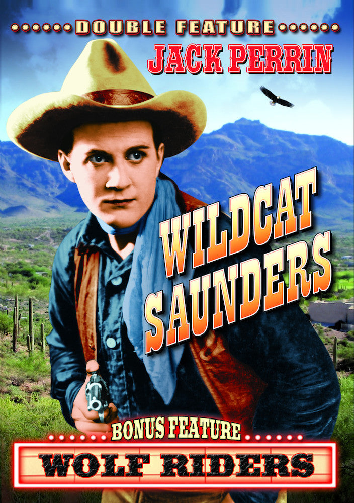 Jack Perrin Double Feature: Wildcat Saunders (1936) / Wolf Riders (1935) - 