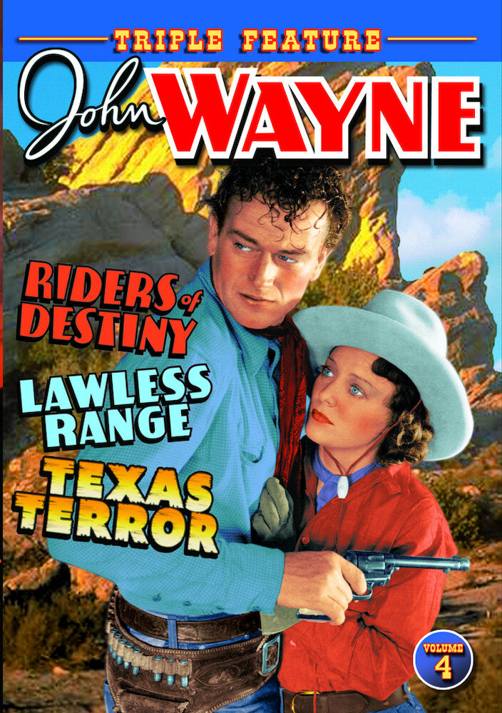 John Wayne Triple Feature, Volume 4 (Riders of Destiny / Lawless Range / Texas Terror) - 