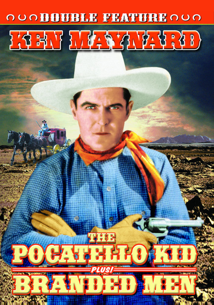 Ken Maynard Double Feature: Pocatello Kid (1937) / Branded Men (1931) - 