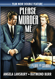 Please Murder Me (1956) / A Life At Stake (1954) (Film Noir Double Feature) - 