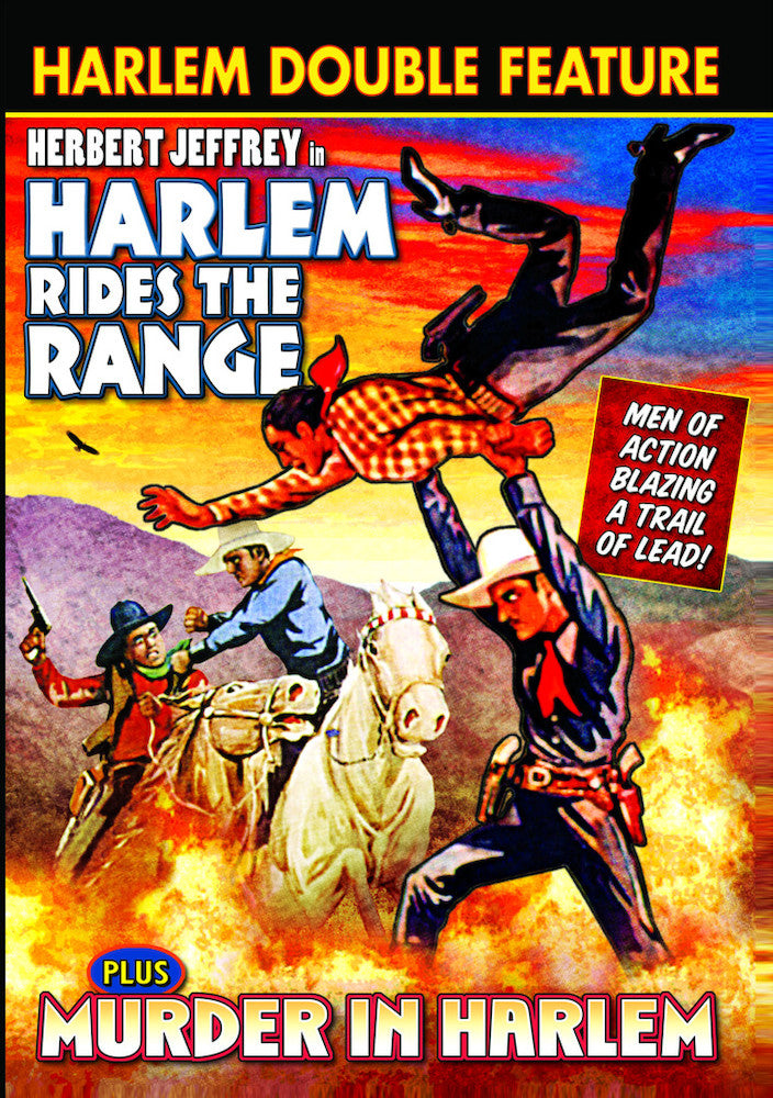 Harlem Double Feature: Harlem Rides The Range (1939) / Murder In Harlem (1935) - 