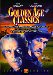 Golden Age Classics: A Connecticut Yankee In King Arthur's Court (1952) / Adventures of Huckleberry Finn (1955) - 