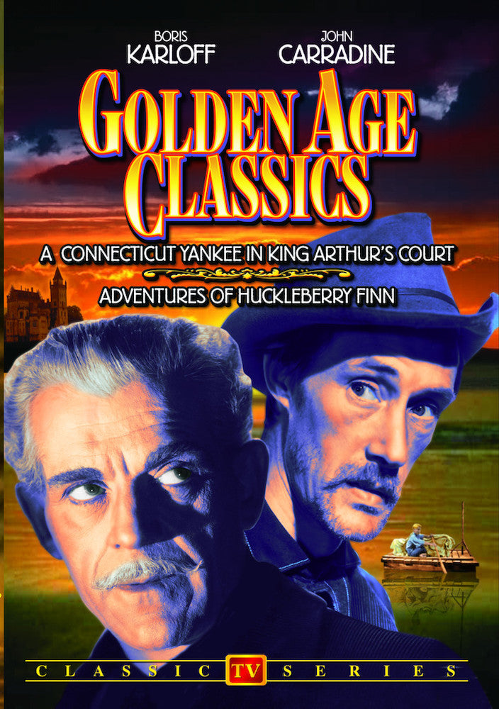 Golden Age Classics: A Connecticut Yankee In King Arthur's Court (1952) / Adventures of Huckleberry Finn (1955) - 