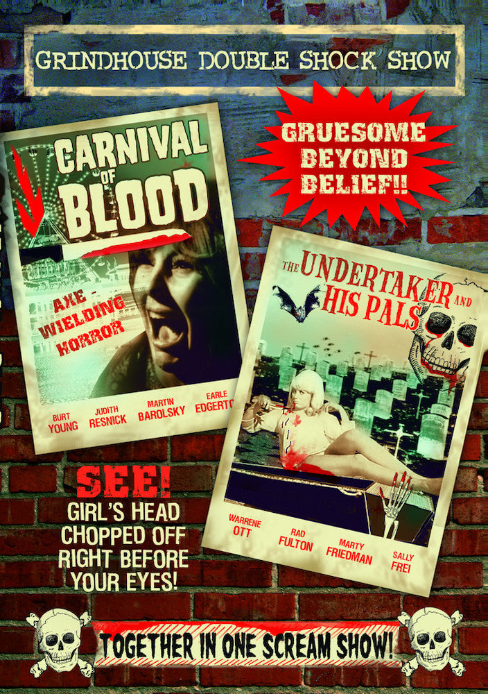 Grindhouse Double Shock Show: Carnival of Blood (1970) / The Undertaker And His Pals (1966) - 