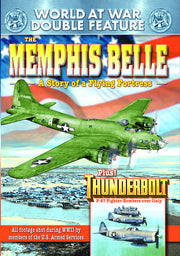 WWII - World at War Double Feature: The Memphis Belle: A Story of a Flying Fortress (1944) / Thunderbolt (1947) - 