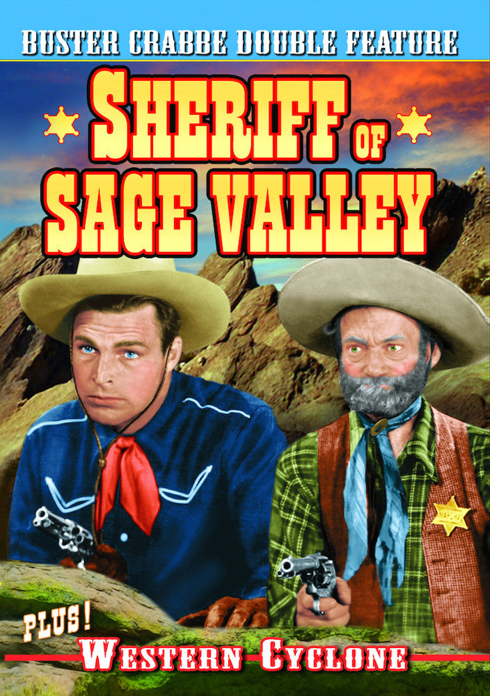 Buster Crabbe Double Feature: Sheriff of Sage Valley (1942) / Western Cyclone (1943) - 