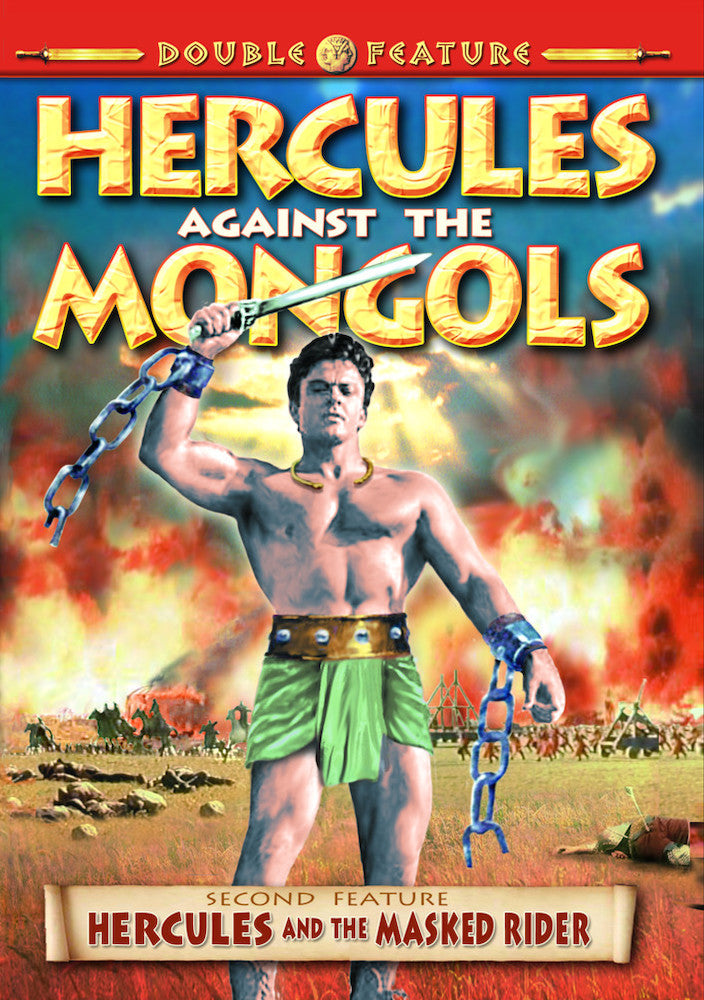 Hercules Double Feature: Hercules Against the Mongols (1963) / Hercules and the Masked Rider (1964) - 