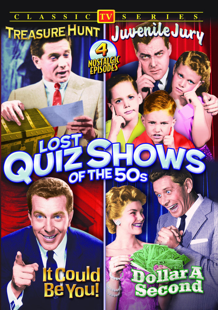 Lost Quiz Shows of The 50s (Treasure Hunt / Juvenile Jury / Dollar A Second / It Could Be YOU!) - 