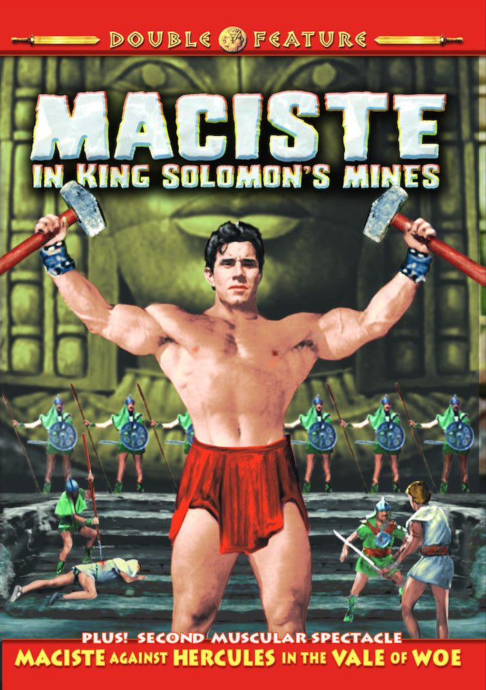 Maciste Double Feature: Maciste In King Solomon's Mines (1964) / Maciste Against Hercules in the Vale of Woe (1961) - 
