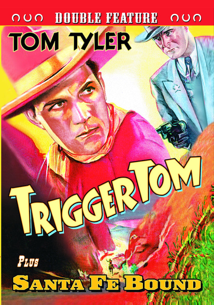 Tom Tyler Double Feature: Trigger Tom (1935) / Santa Fe Bound (1937) - 