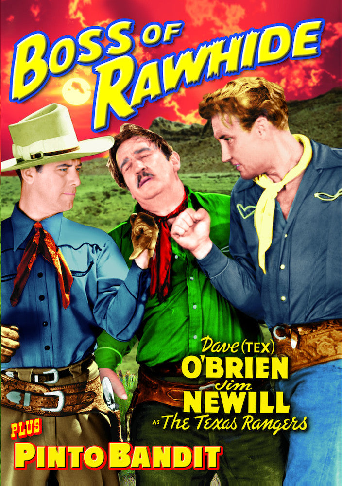 The Texas Rangers: Boss of Rawhide (1943) /Pinto Bandit (1944) - 