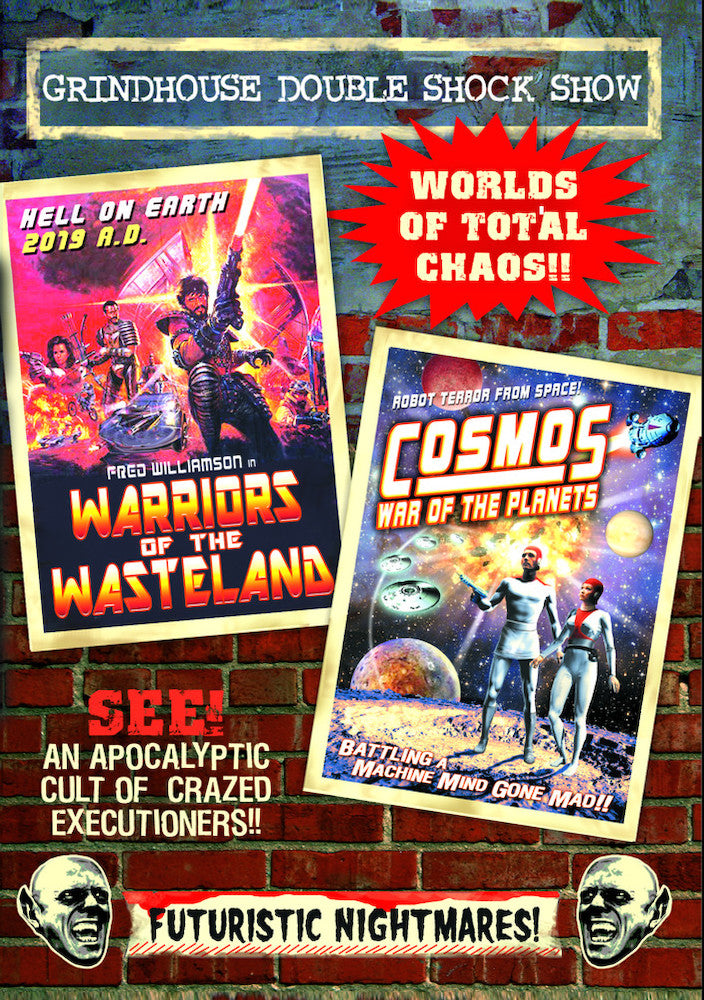 Grindhouse Double Shock Show: Warriors of the Wasteland (1982) / Cosmos: War of the Planets (1977) - 