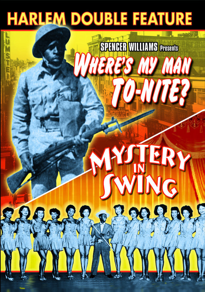 Harlem Double Feature: Where's My Man, To-Nite? (1943) / Mystery In Swing (1940) - 