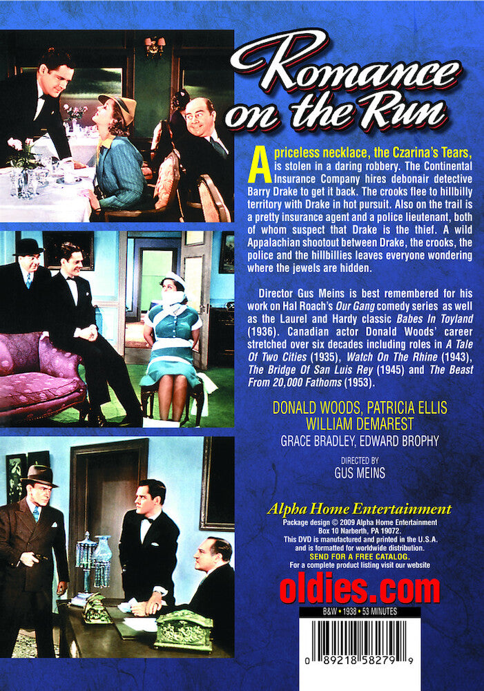 Romance On The Run - Back Panel - 