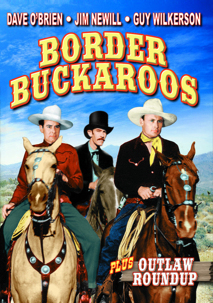 The Texas Rangers: Border Buckaroos (1943) / Outlaw Roundup (1944) - 
