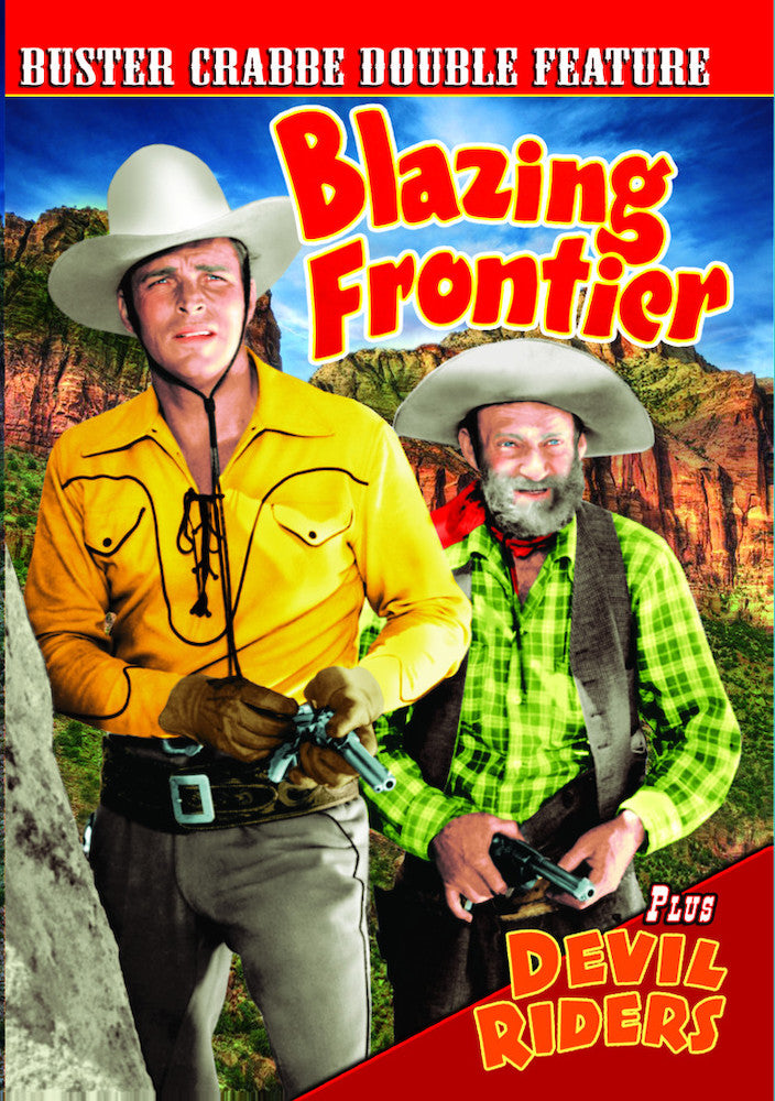 Buster Crabbe Double Feature: Blazing Frontier / Devil Riders - 