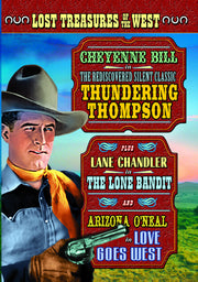 Lost Treasures of the West: Thundering Thompson (Silent) (1929) / Lone Bandit (1934) / Love Goes West (1937) - 
