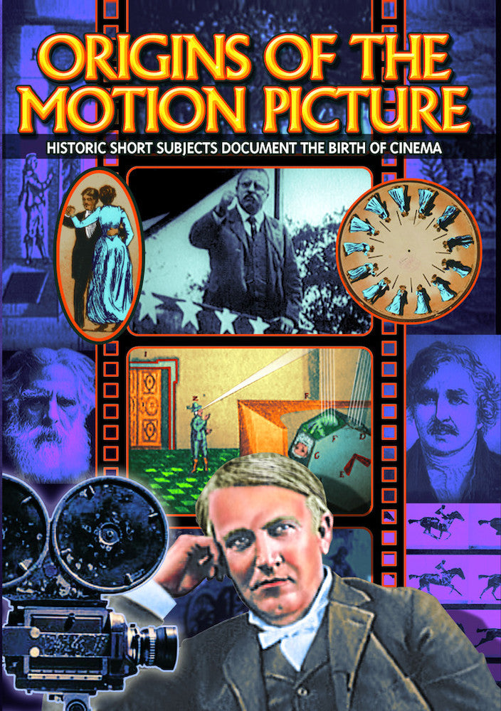 Origins of the Motion Picture: Origins of the Motion Picture (1956) / Lumiere Films (1895) / Selig-Tribune #21 (1916) / Under Royal Patronage (1914) - 