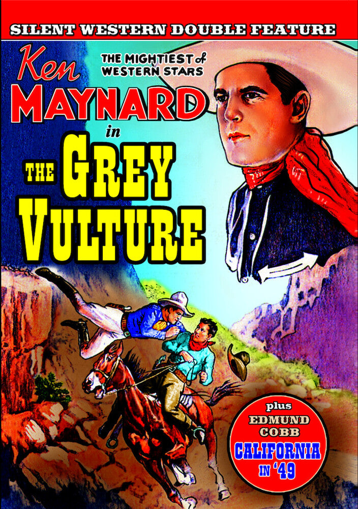 Silent Western Double Feature: The Grey Vulture (Silent) (1926) / California in '49 (Silent) (1924) - 