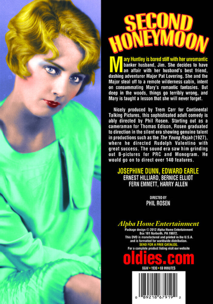 Second Honeymoon - Back Panel - 