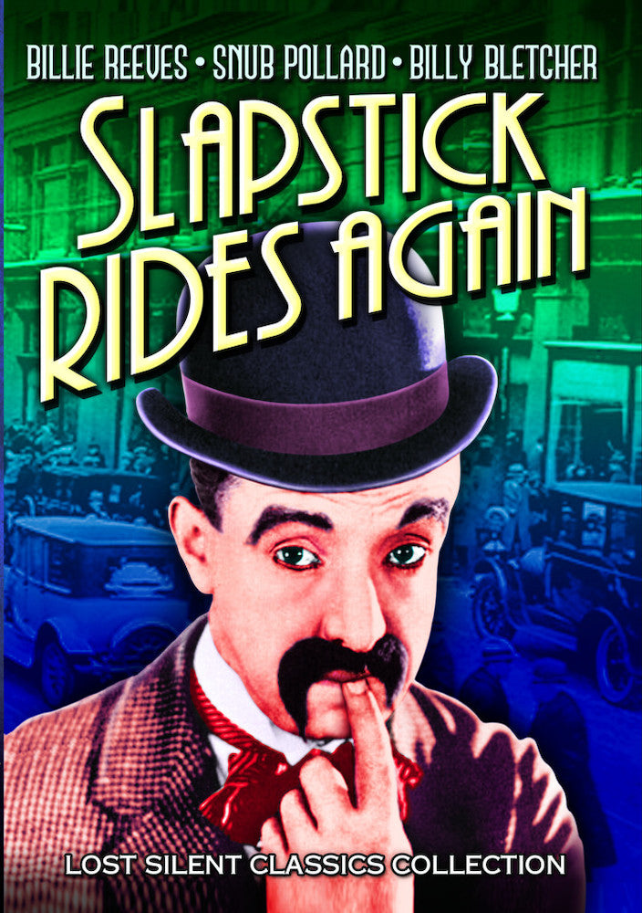 Slapstick Rides Again: All Lit Up (1920) / Catalina Here I Come (1927) / Dry And Thirsty (1920) / Playing Horse (1915) (Silent) - 