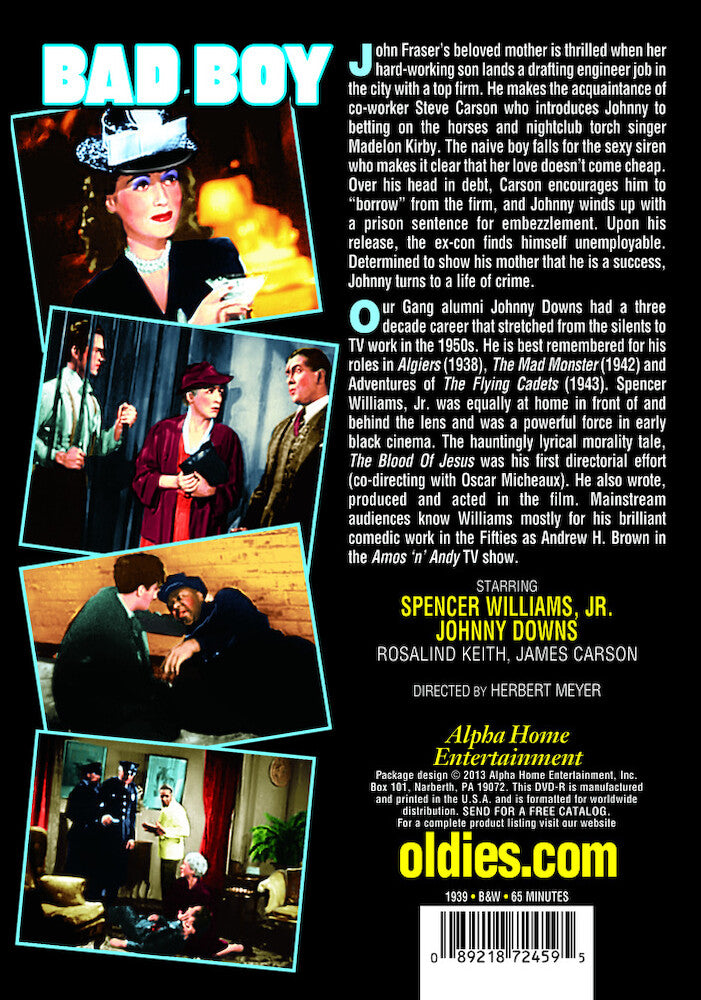 Bad Boy - Back Panel - 