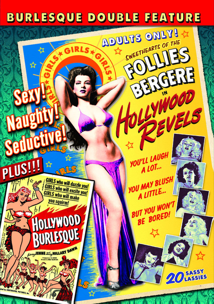 Burlesque Double Feature: Hollywood Burlesque (1949) / Hollywood Revels (1946) - 