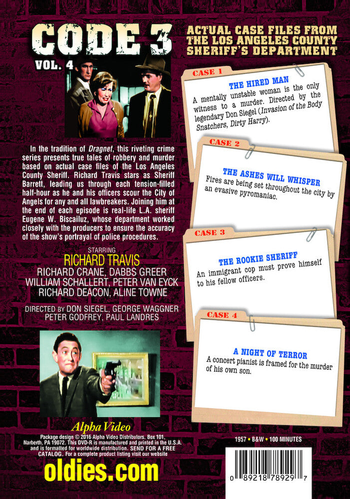 Code 3 - Volume 4 - Back Panel - 